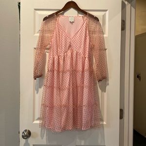 The Mint polka dot dress